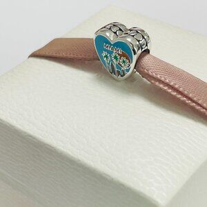 Pandora Heart Shape Miami Charm
